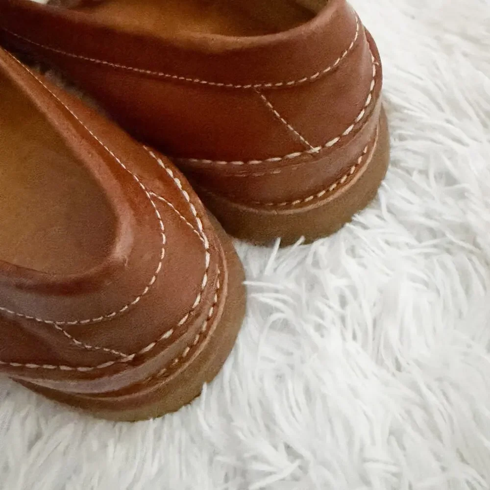 SPERRY | Top-Sider Gold Cup Men's‎ Leather Penny Loafers Brown Tan | Size 13